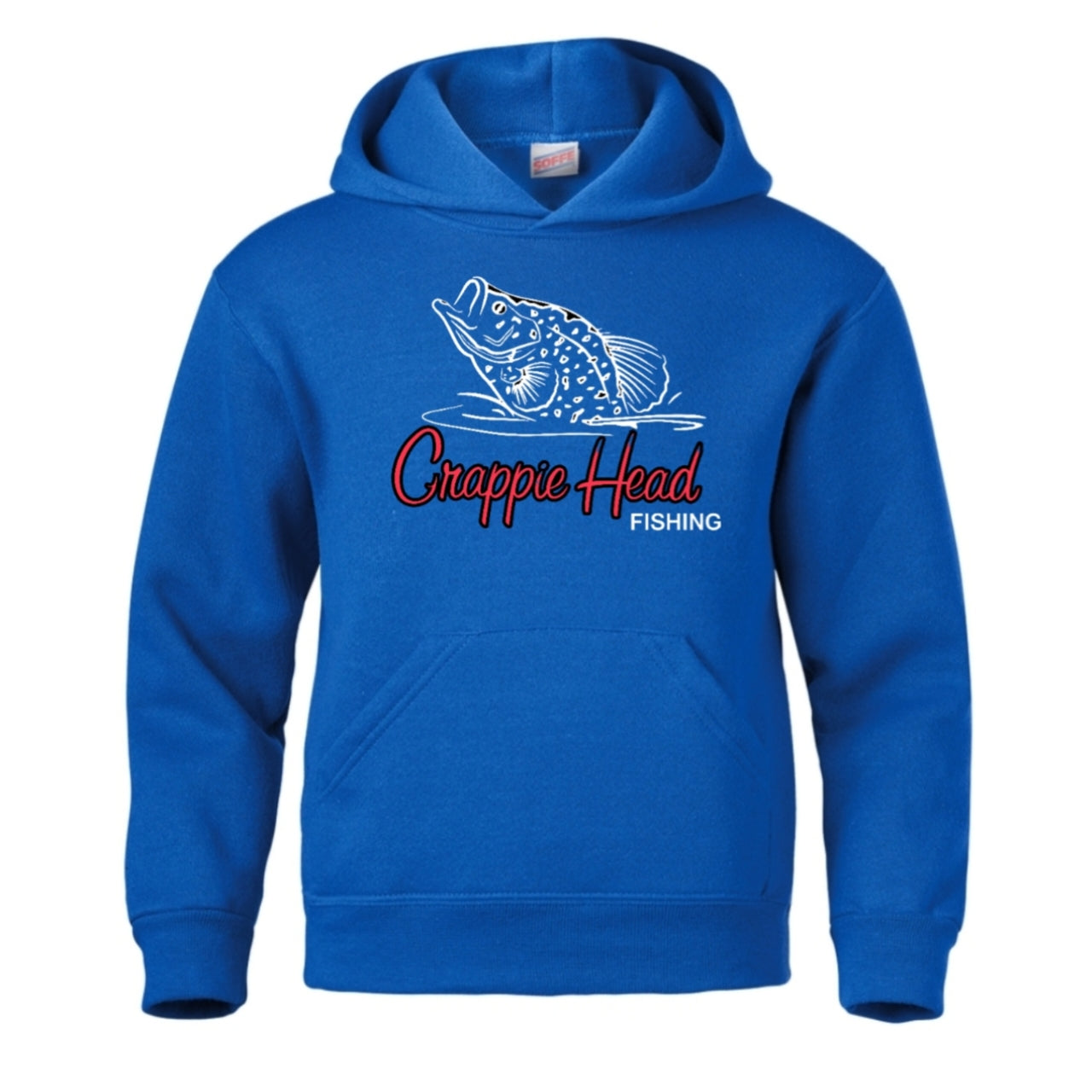 Royal Blue Hoodie | Classic Unisex Hoodie | Crappie Head