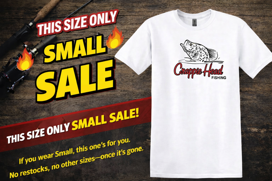 Crappie Head Fishing T-shirt