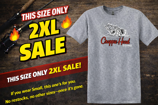Crappie Head Fishing T-shirt